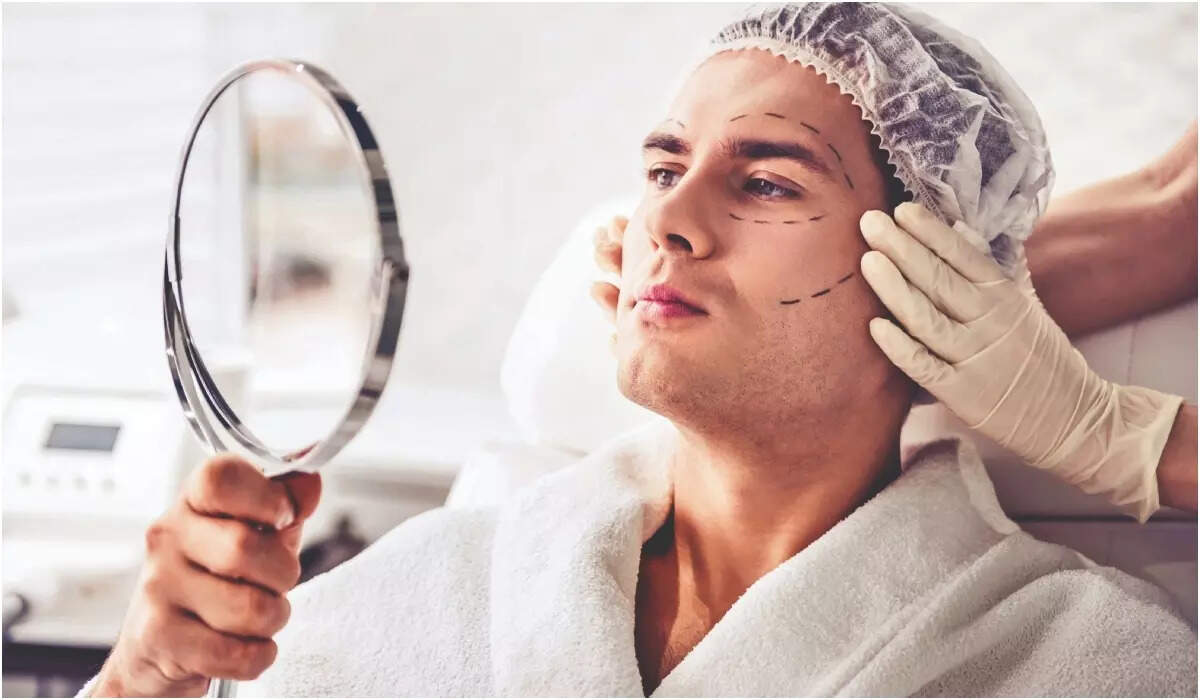 AI men beauty filter
