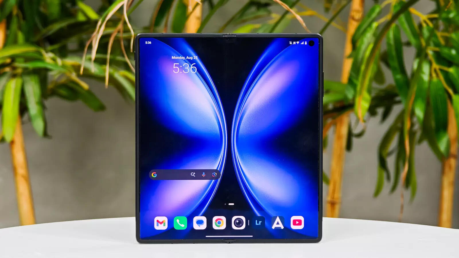 It's an expansive screen when unfolded
