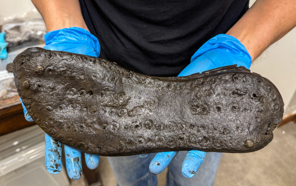 Giant Roman Shoe (Photo: Vindolanda charitable trust)