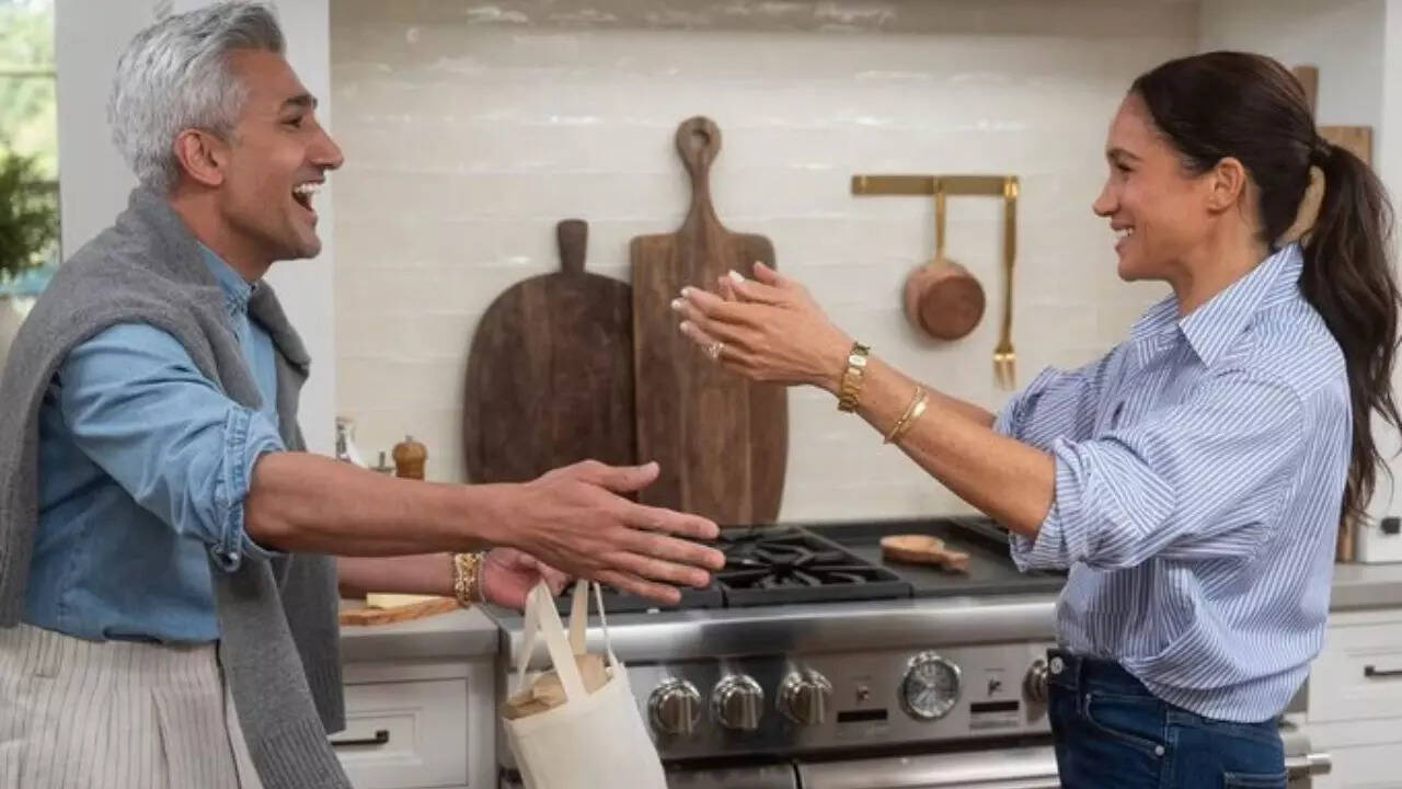 Meghan Markle was in conversation with Tan France