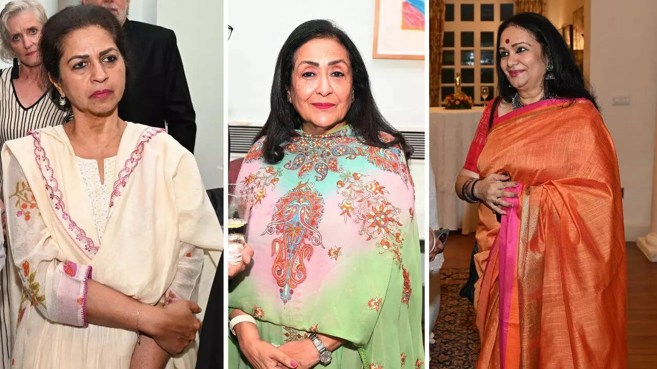Priya Paul, Jyotsna Suri and Prathibha Prahlad