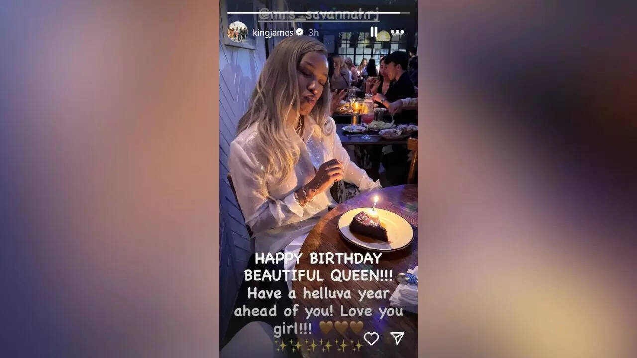 LeBron James' Instagram story