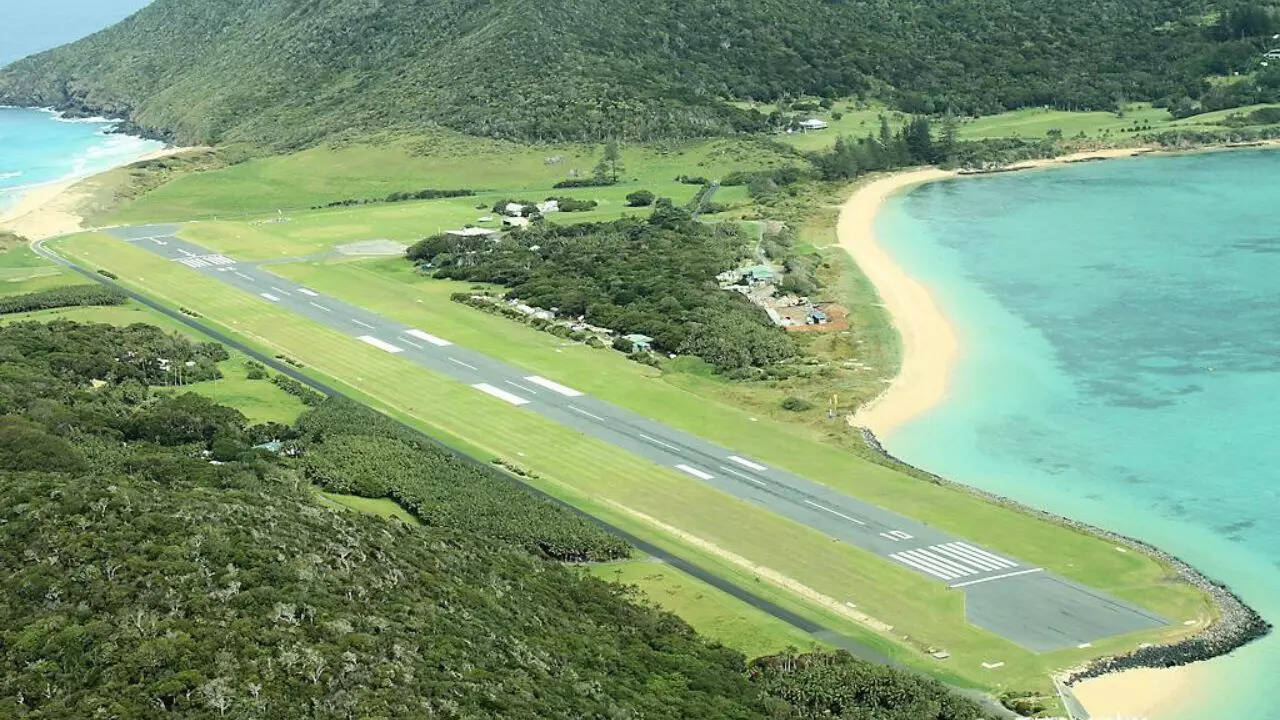 Source: Airport Data Lord Howe Island Airport: A runway that starts in the ocean and ends on golden sand