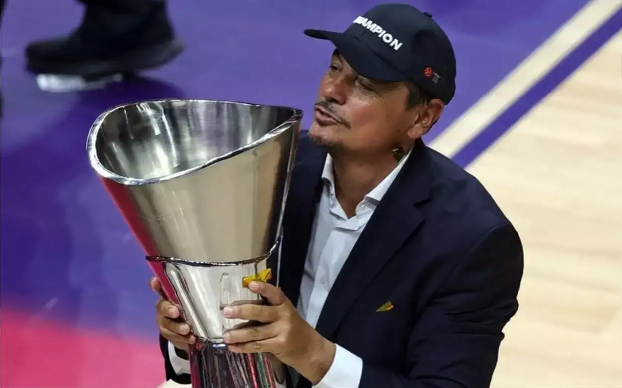 Ergin Ataman is the Turkish coach (Image via Instagram / @erginatamania) Ergin Ataman is the Turkish coach