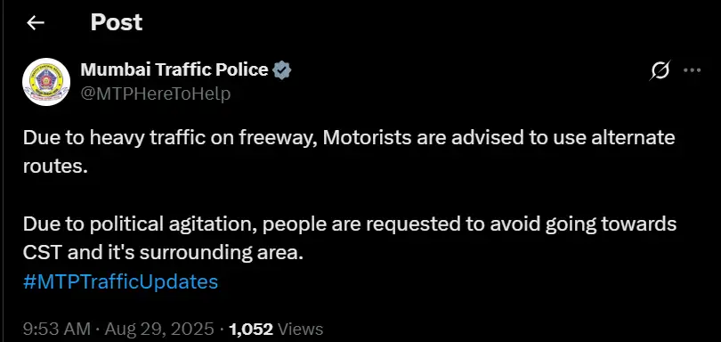 Mumbai traffic