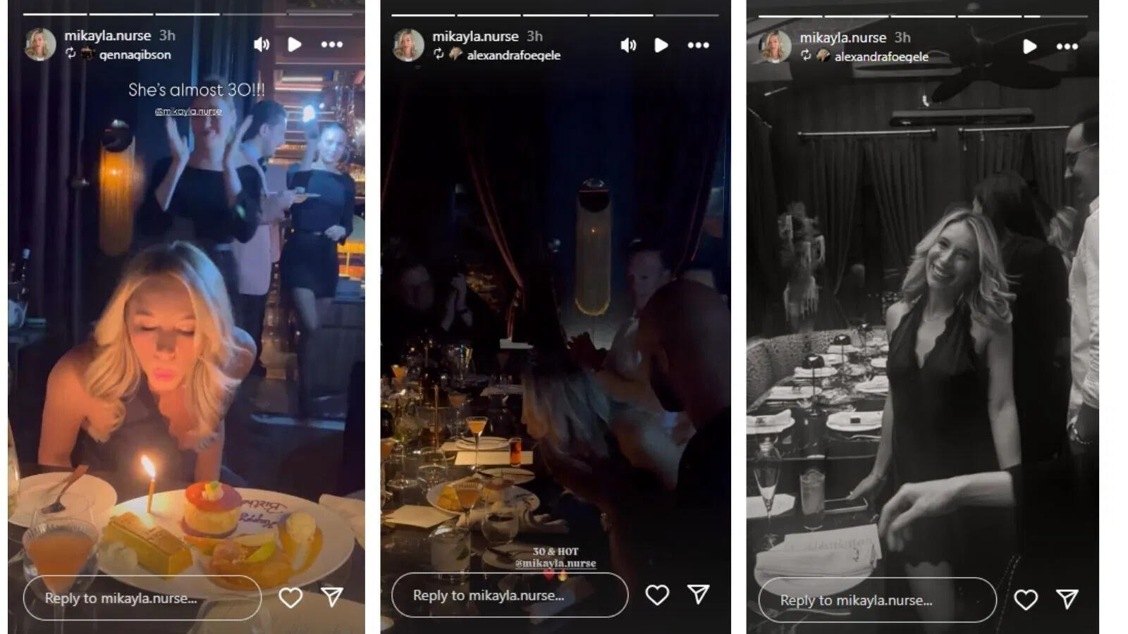 NHL star Leon Draisaitl’s wife, Celeste, joins Mikayla Nurse’s 30th birthday celebration (Credit: Instagram /@mikayla.nurse) NHL-NHL star Leon Draisaitl’s wife, Celeste, joins Mikayla Nurse’s 30th birthday celebration