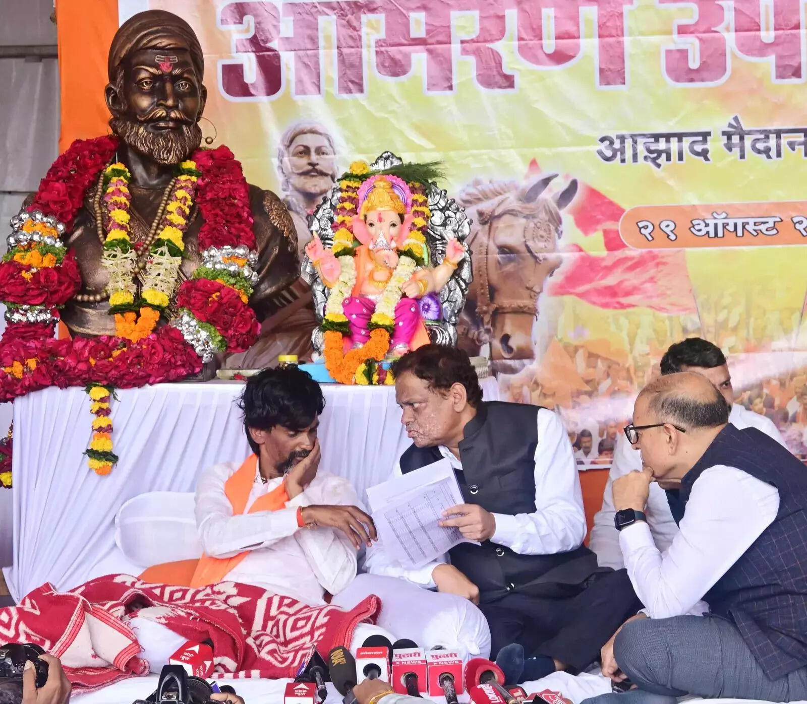 A high-level government delegation led by Justice Sandeep