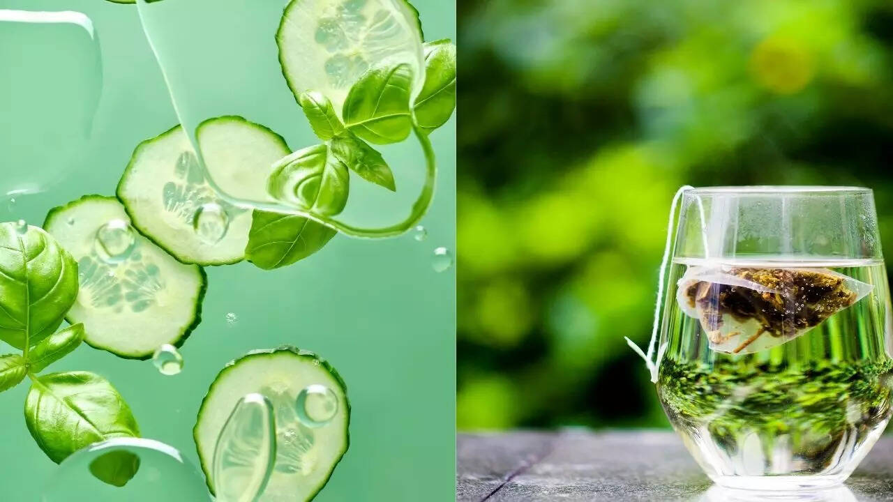 வெள்ளரி மற்றும் பச்சை தேயிலை மூடுபனி
