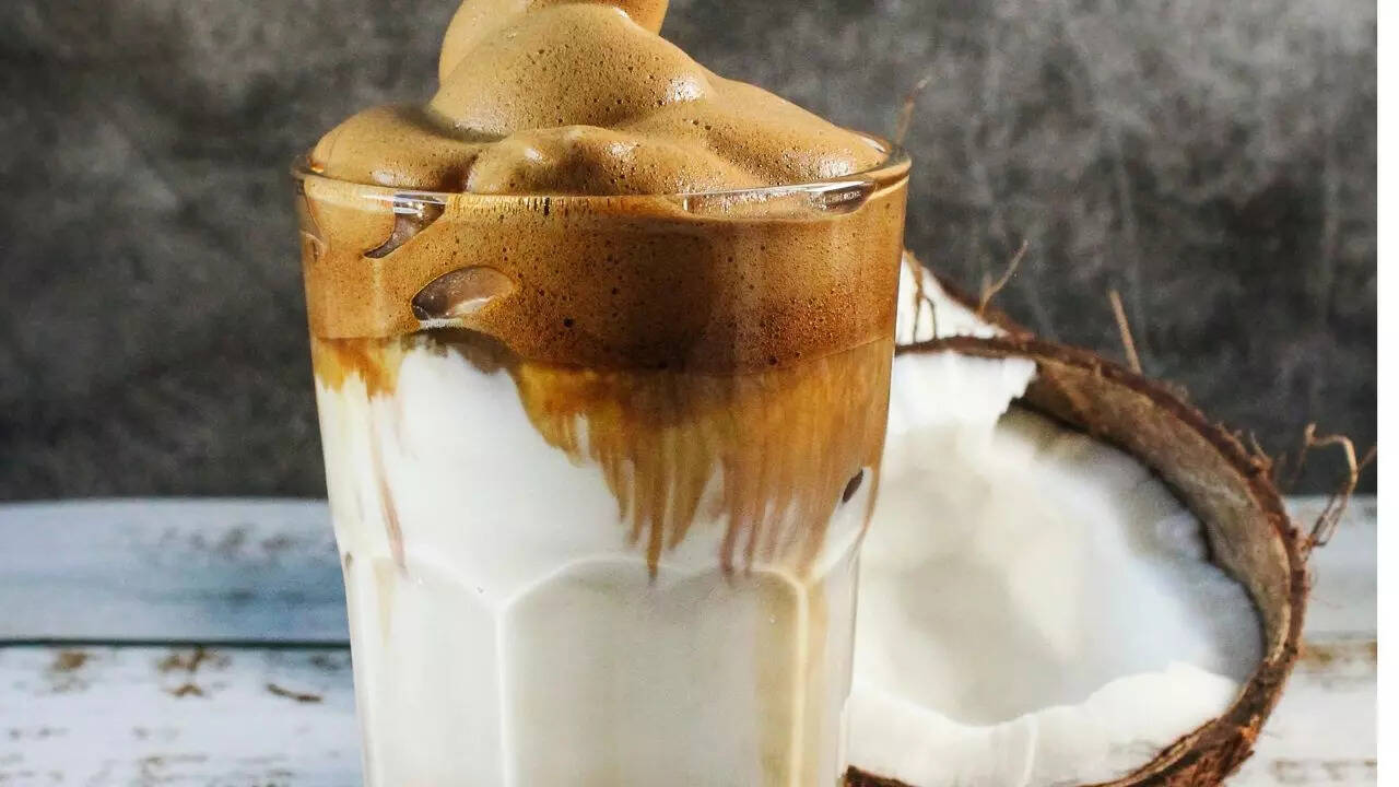 Coconut water coffee cooler