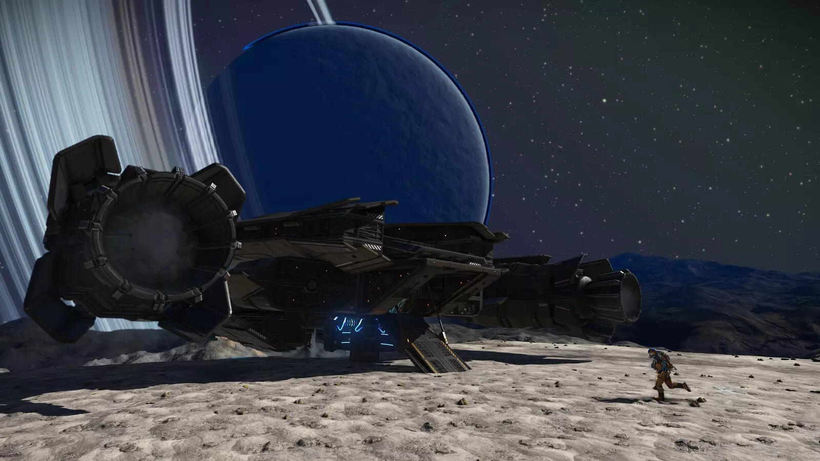 Corvette Ship in No Man's Sky (Image via Hello Games) Corvette Ship in No Man's Sky