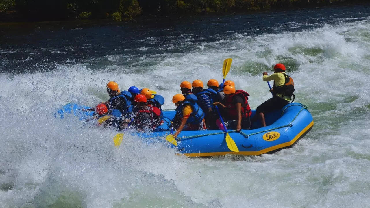 Rafting in Dandeli, Karnataka