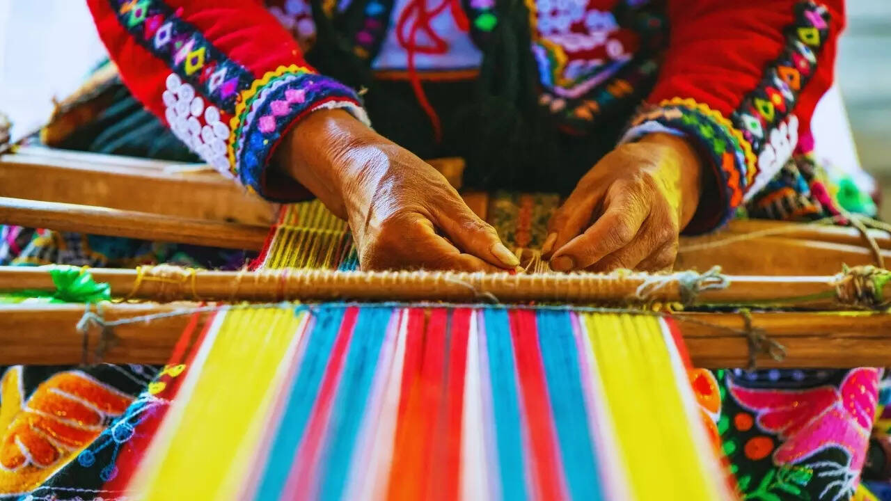 Weaving in Cusco, Peru