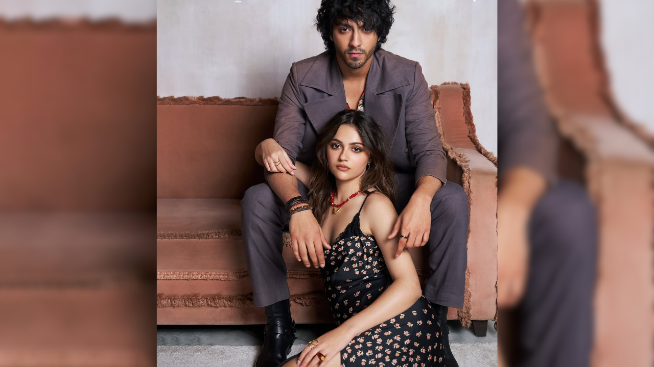 Aneet Padda and Ahaan Panday for magazine photoshoot