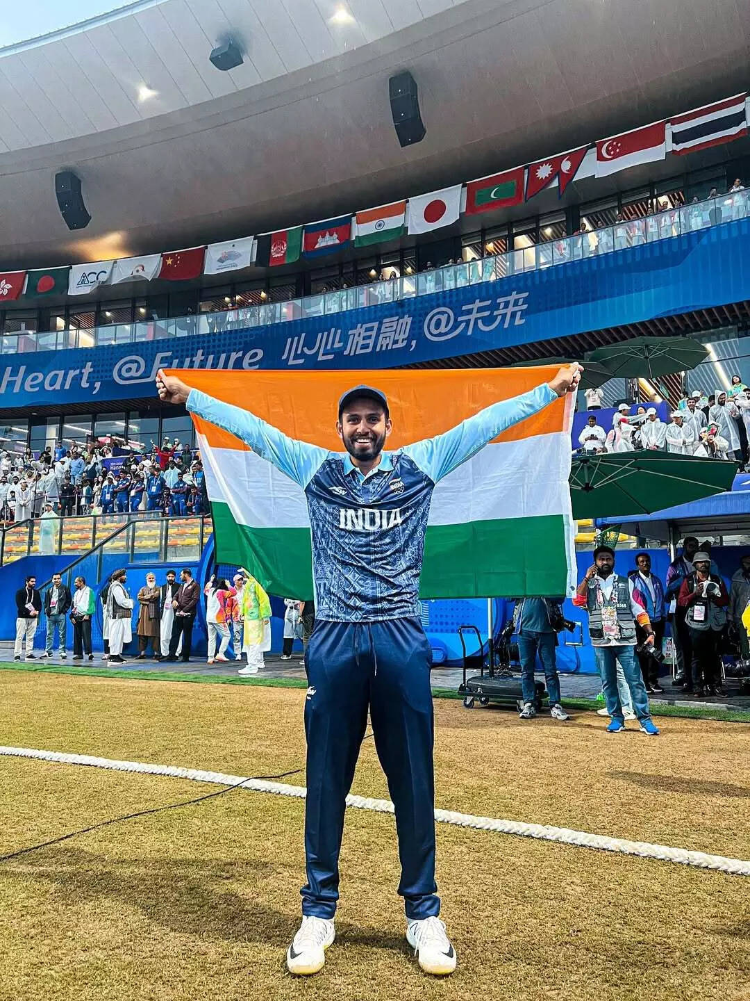 Jitesh Sharma started his India at Hangzo Asian Games. (Instagram) Jitesh-eshengams