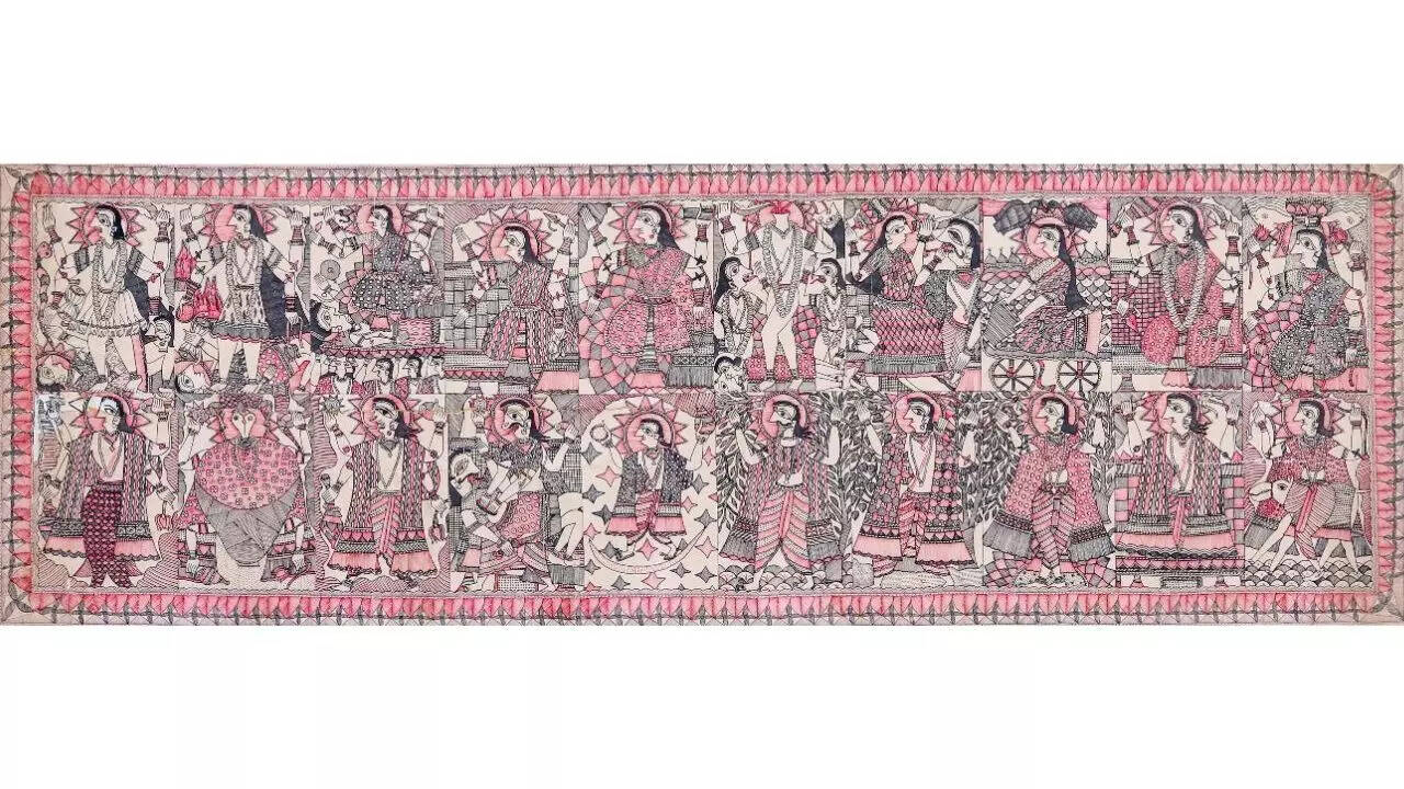 Krishnanand Jha’s fusion of the Dasa Mahavidya with the Dashavatara in a single frame