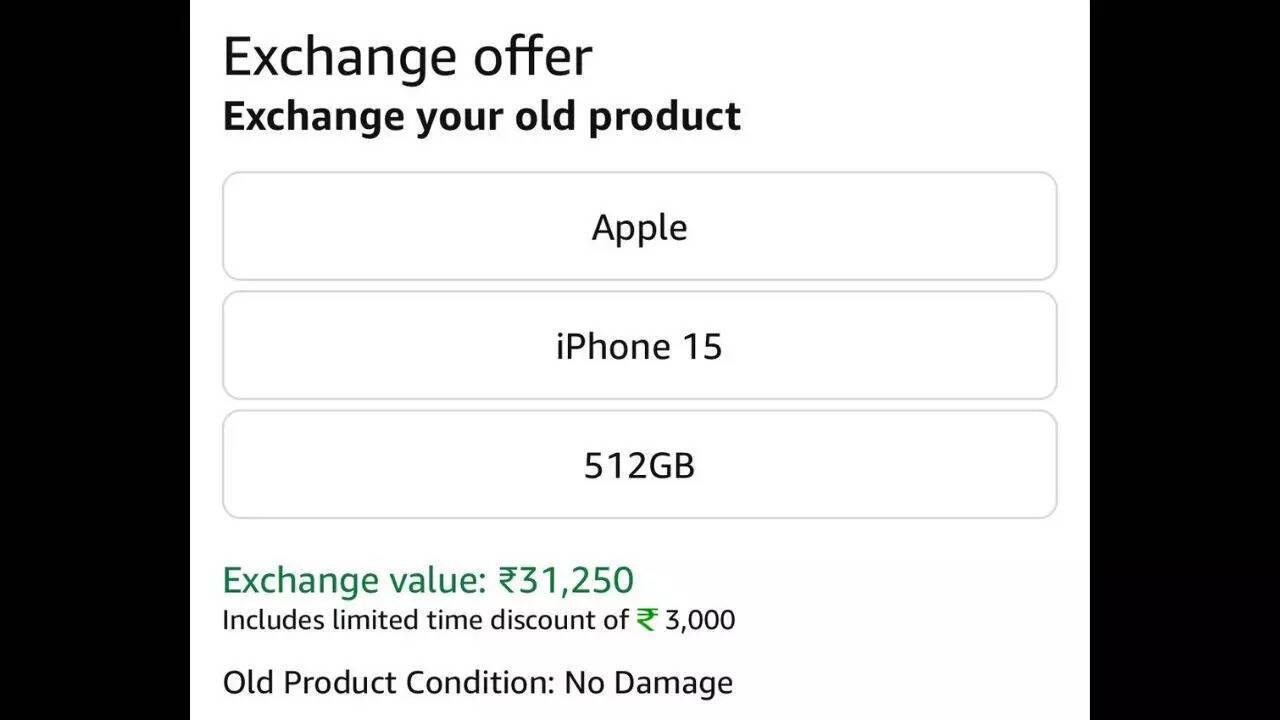 iPhone 16 exchange deal