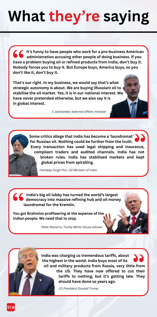 What they're saying