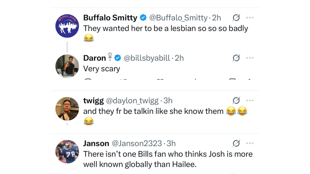 Josh Allen faces backlash as Hailee Steinfeld gets called more famous
