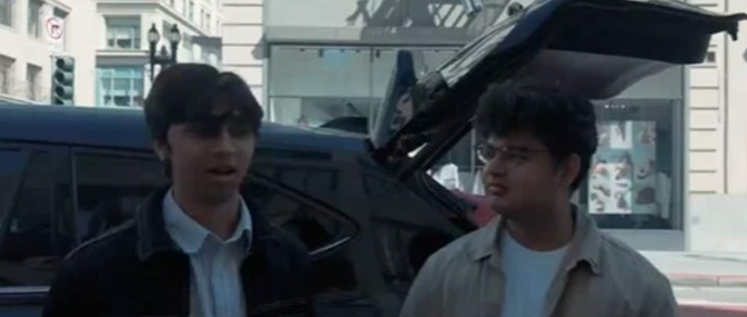 Amogh Chaturvedi (Left) with co-founder of the startup (photo: LinkedIn)