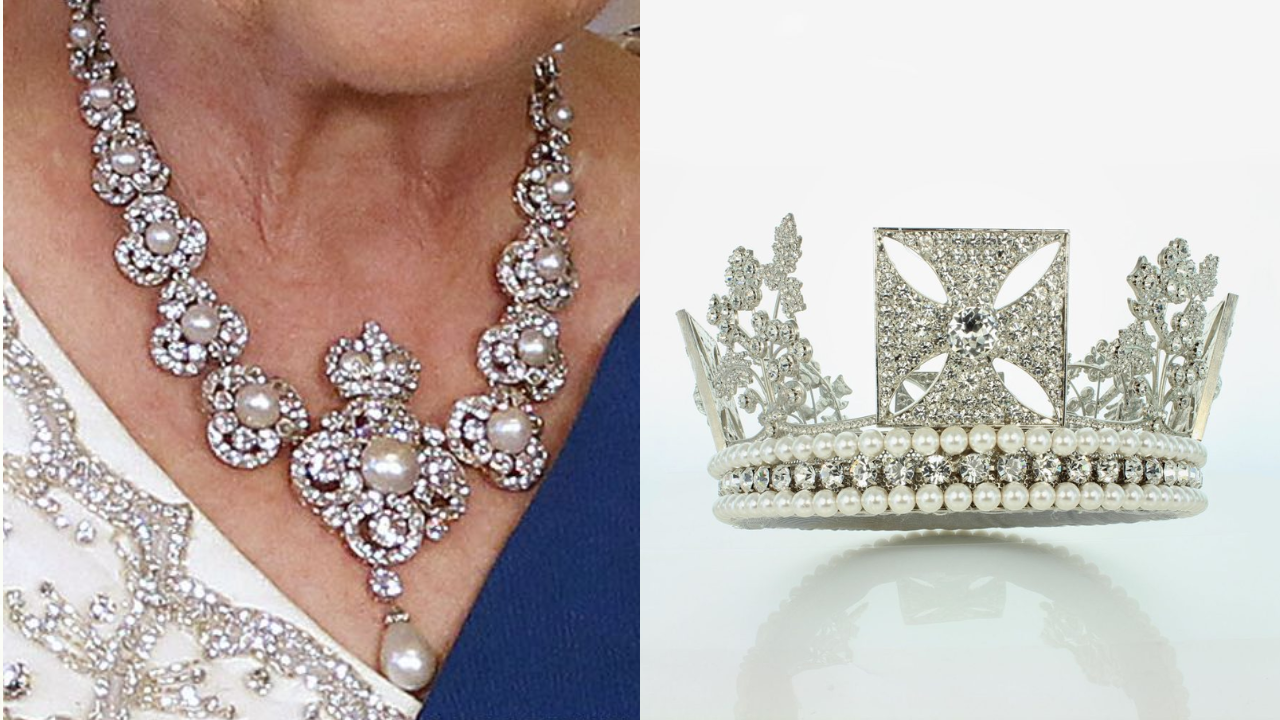 The Golden Jubilee Necklace and George IV State Diadem