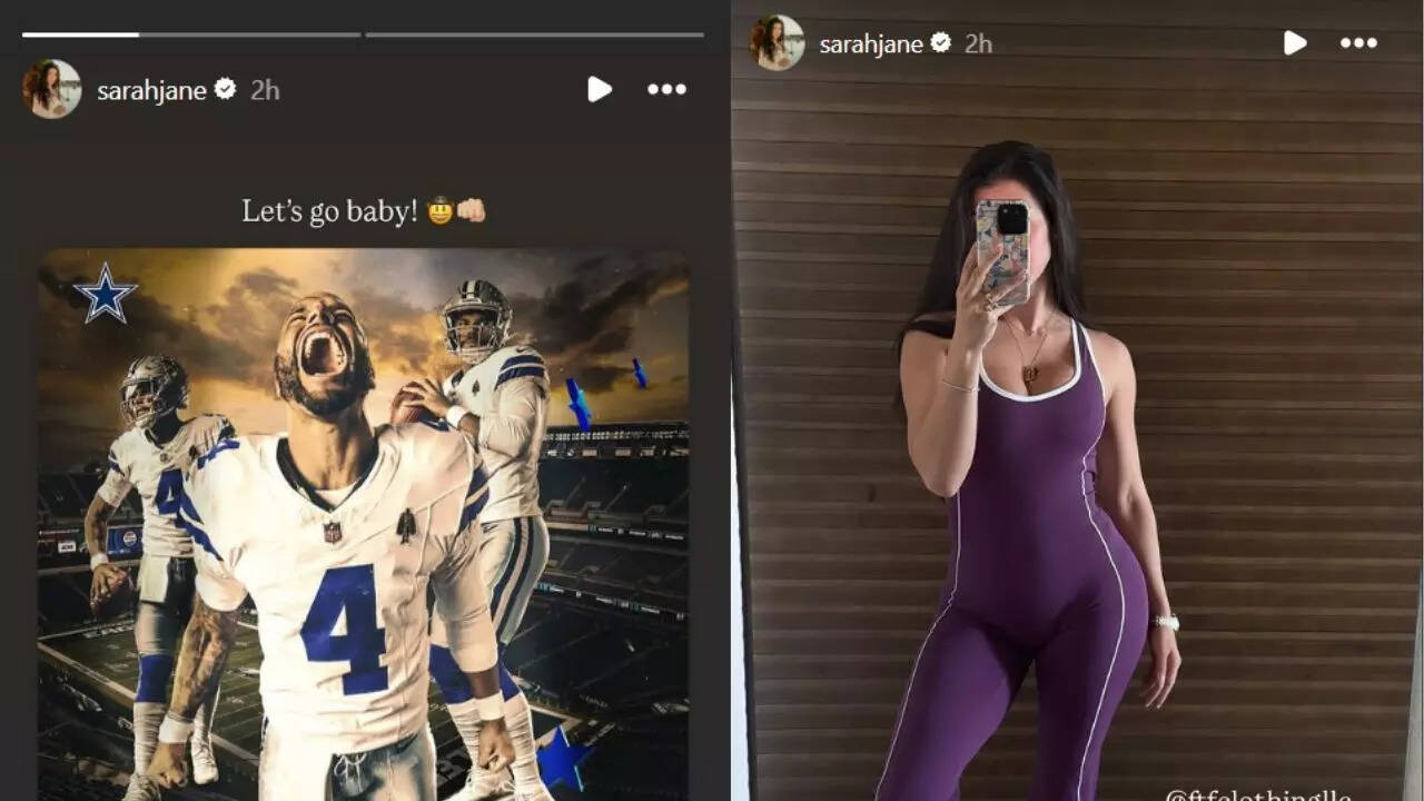 Dak Prescott’s fiancée Sarah Jane Ramos