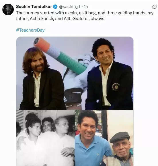 Sachin's Tweet.