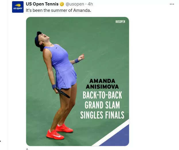 Image credit: US Open