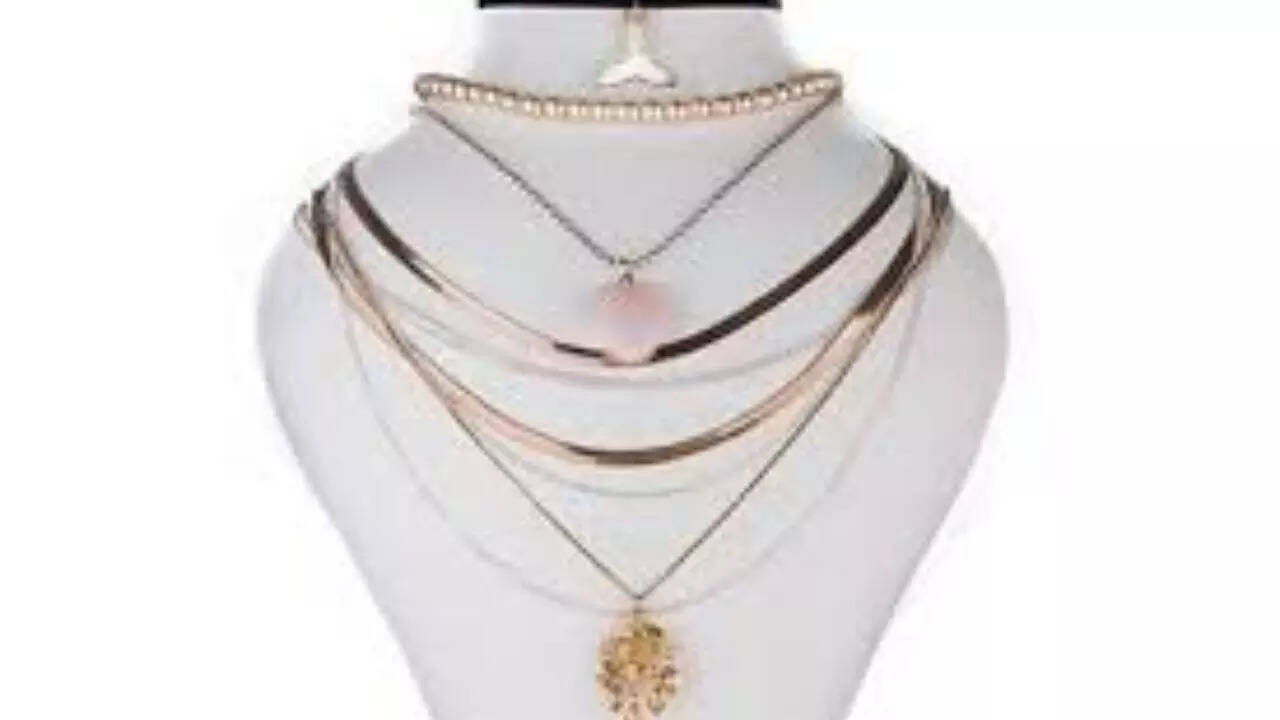 Mixed metal jewellery