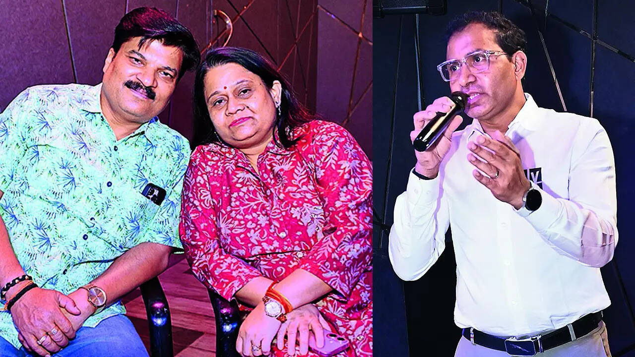 (L) Dr Manish and Dr Liza (R) Dr Ajay