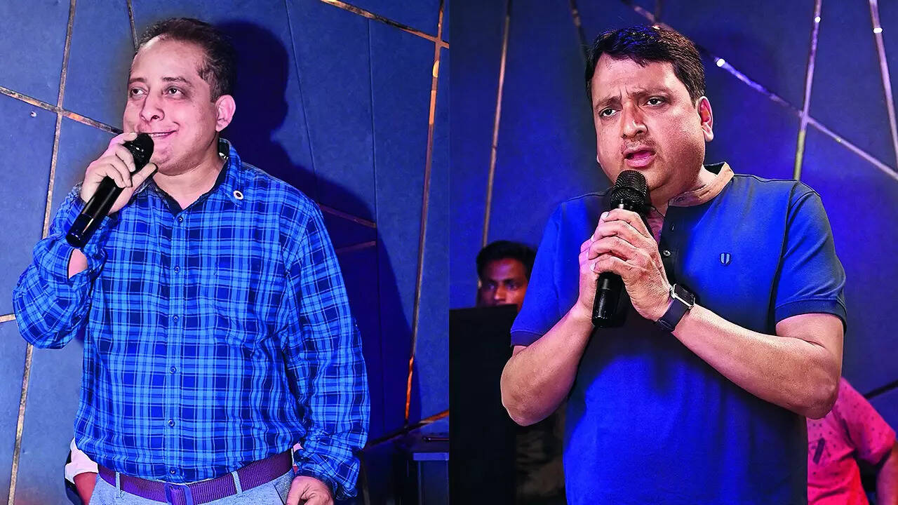 (L) Saurav Mishra (R) Santosh Singh