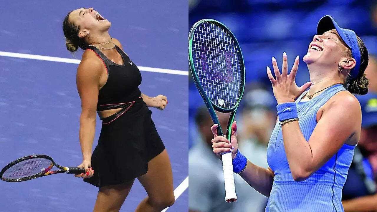 Aryna Sabalenka and Amanda Anisimova