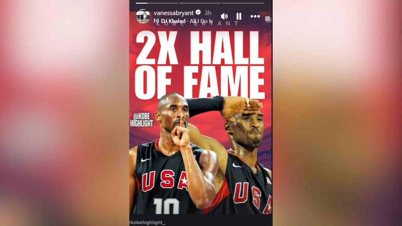 Vanessa Bryant's Instagram story