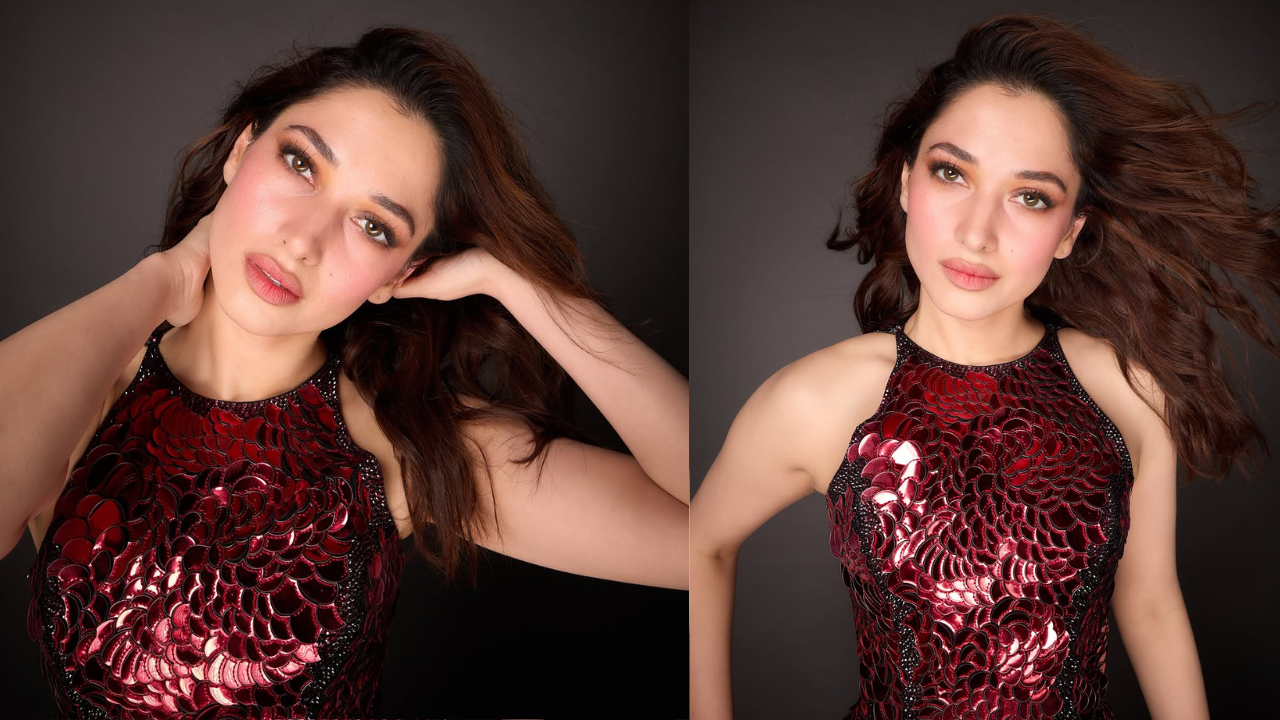 Tamannaah in Kristina Fidelskaya's dress