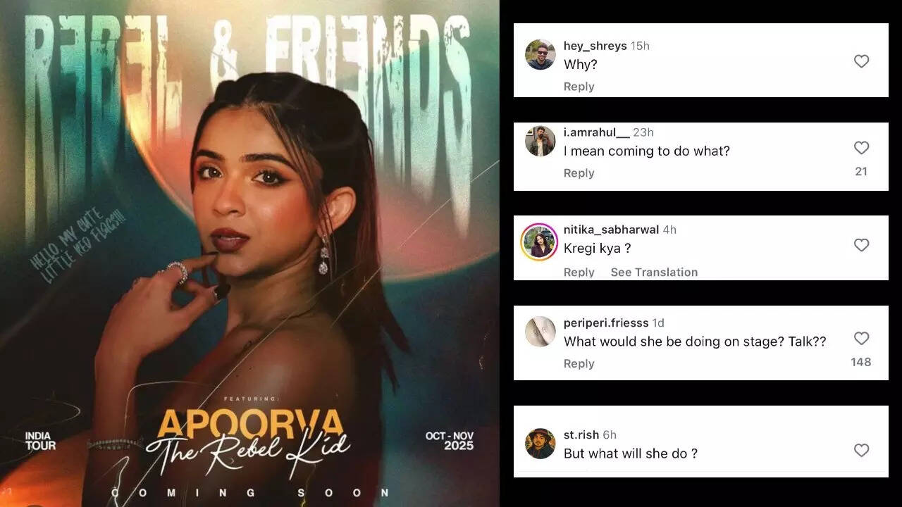 Apoorva Mukhija India tour