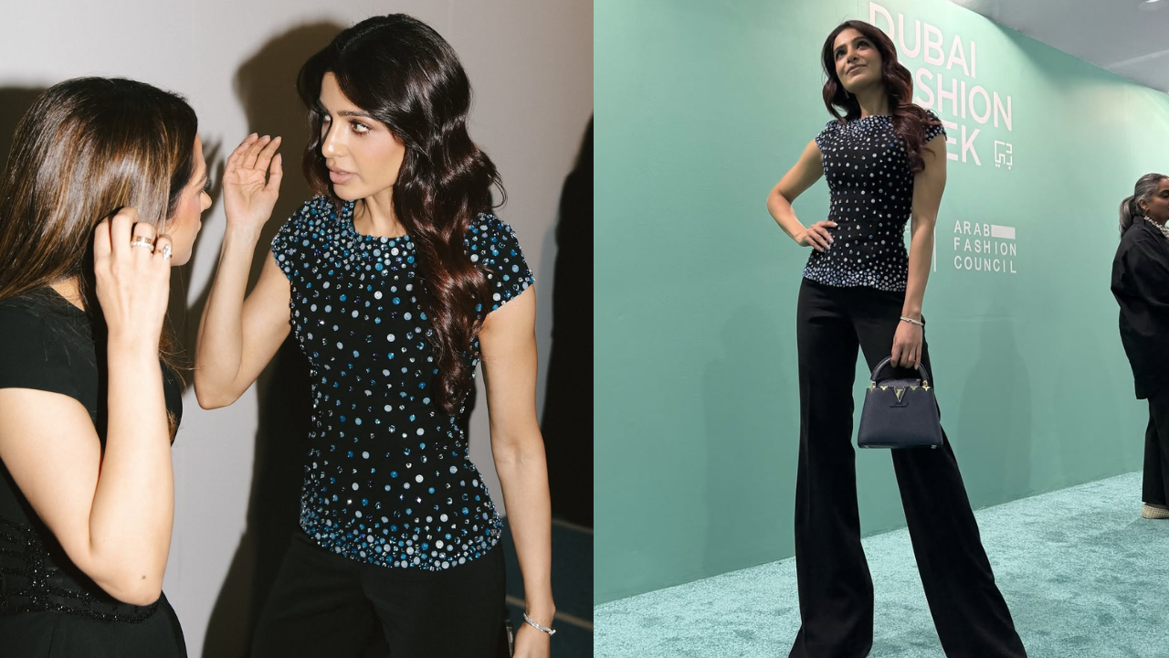 Samantha channelled the magic of the stars