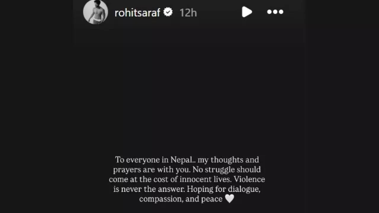ROHIT Saraf Story