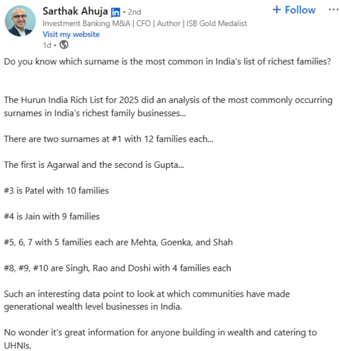 Photo via LinkedIn @Sarthak Ahuja