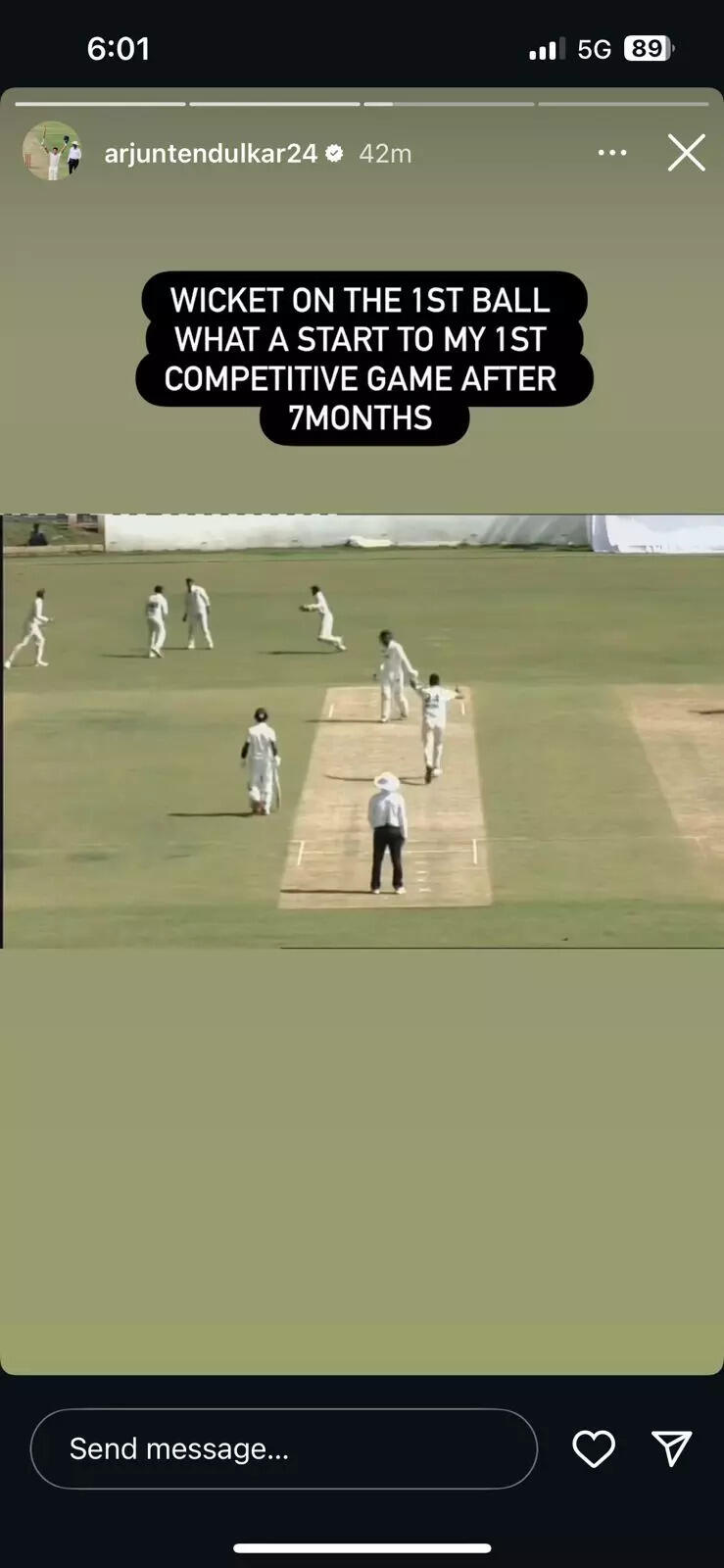 ​Arjun Tendulkar