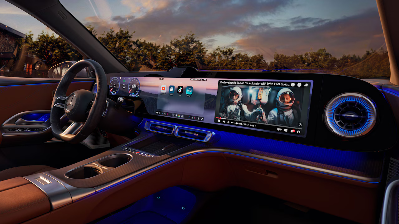 Mercedes-Benz GLC EV Interior