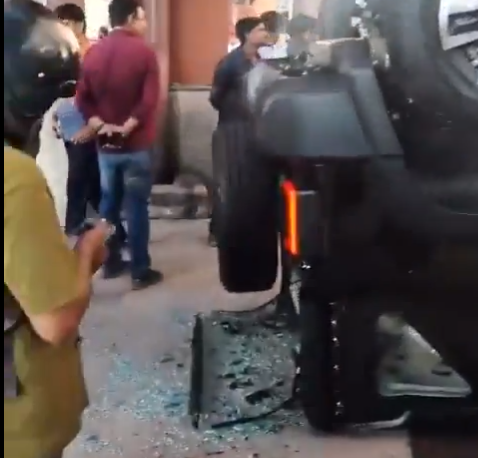 Thar crash during inaugural ceremony