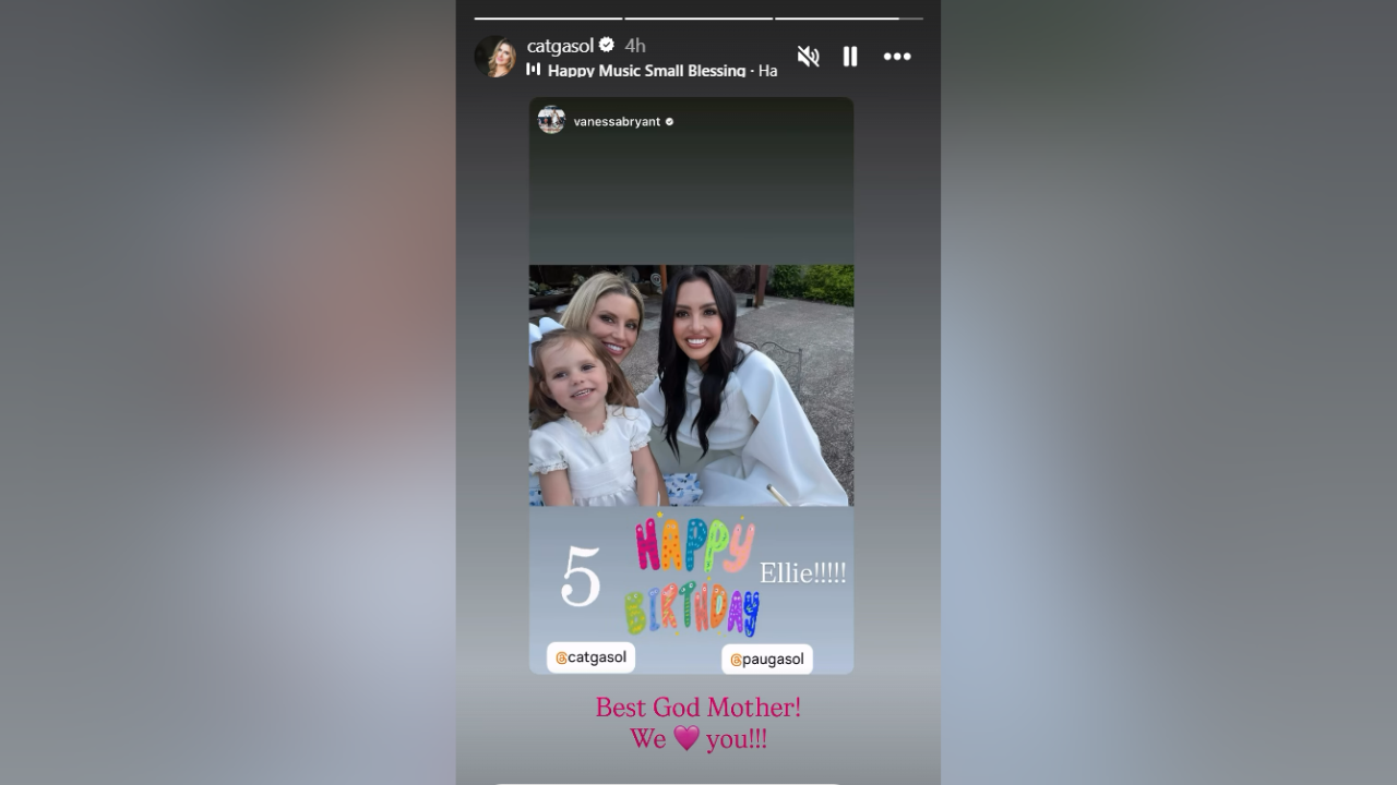 Vanessa Bryant with Catherine Gasol and Ellie