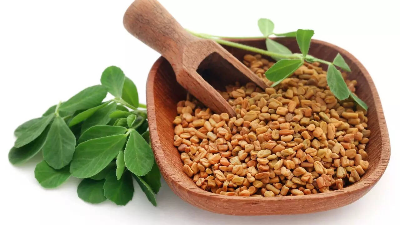 Fenugreek seeds (methi) for hair fall control