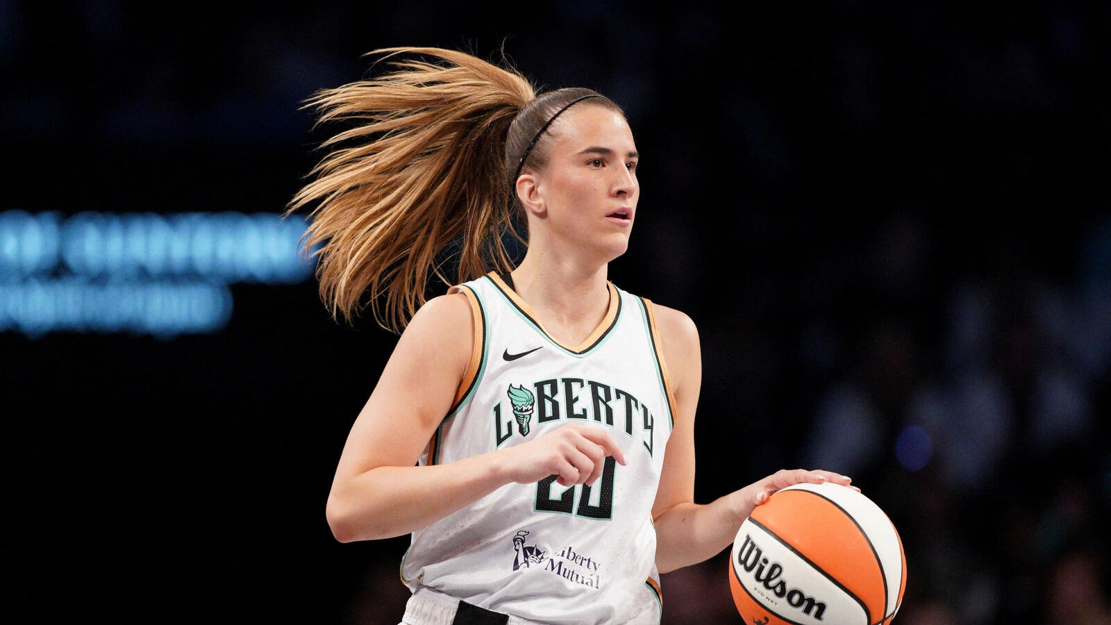 Sabrina Ionescu of the New York Liberty