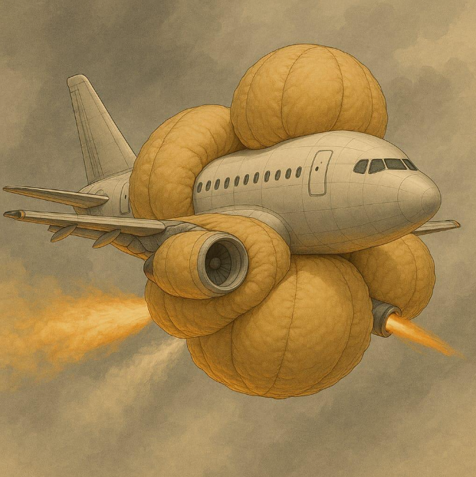 AI-Powered plane airbags (Pic credit: James Dyson Award website) AI-Powered plane airbags (Pic credit: James Dyson Award website)