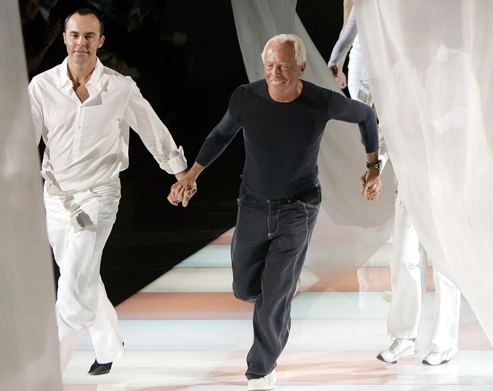 Giorgio Armani's fashion through the years, in photos