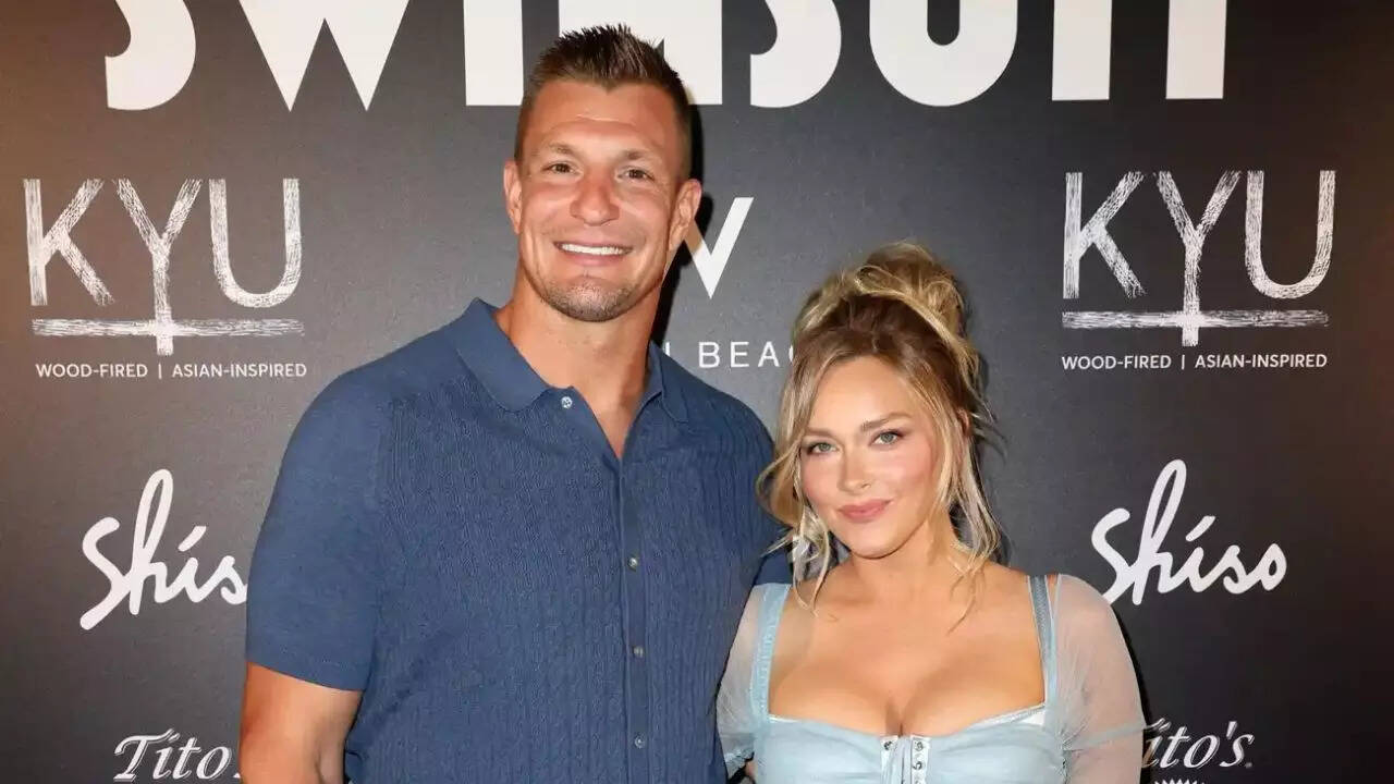 Rob Gronkowski and Camille Kostek