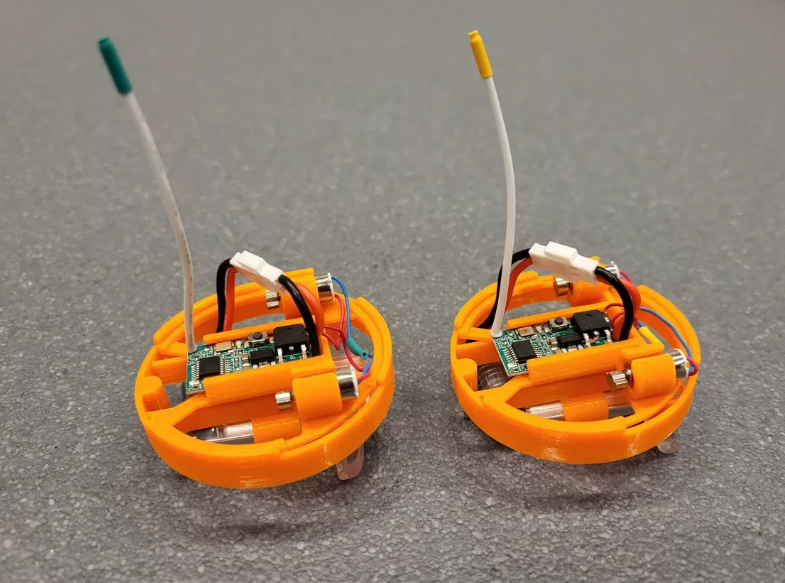 The robot design used in the study.