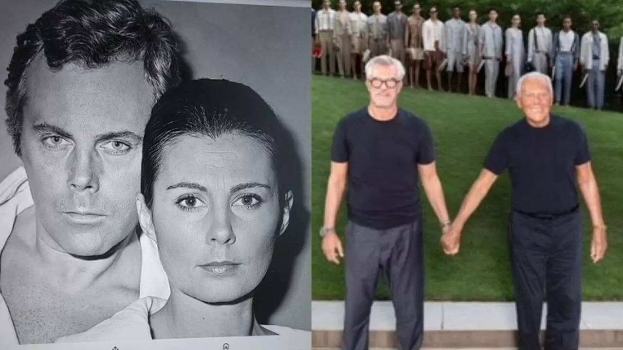 Giorgio Armani with Rosanna Armani & Pantaleo Dell’Orco