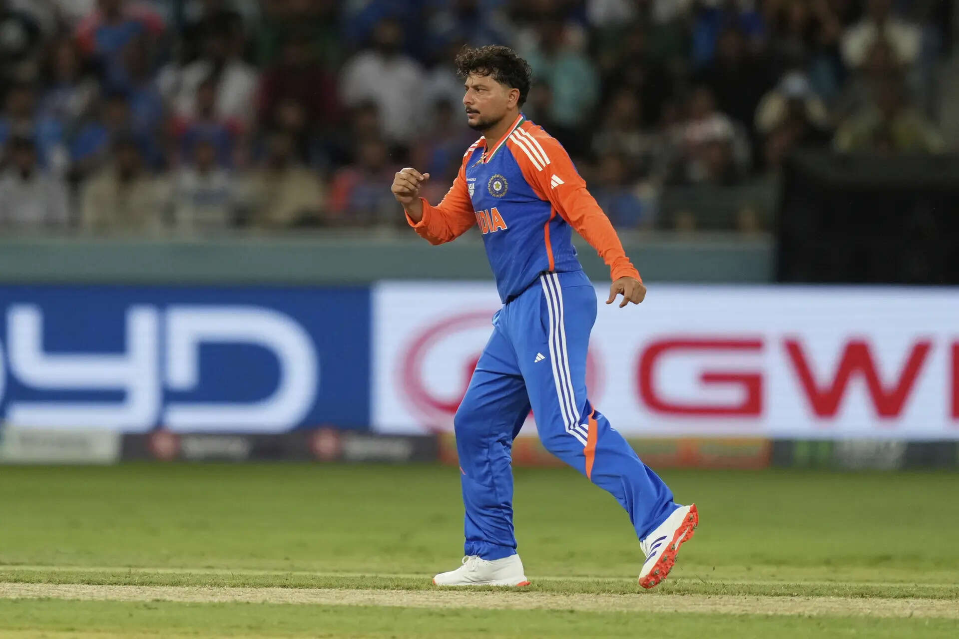 India's Kuldeep Yadav (AP Photo/Altaf Qadri) Emirates Asia Cup Cricket