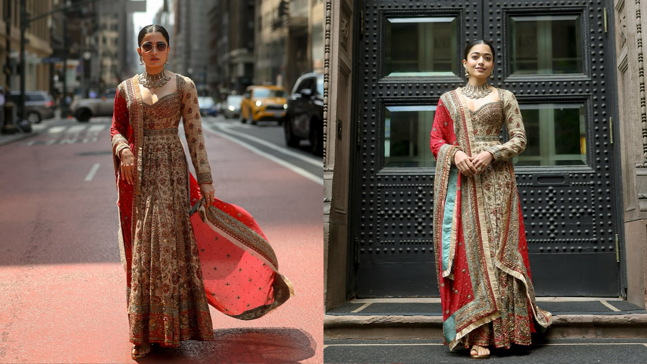 Rashmika Mandanna in Ritu Kumar
